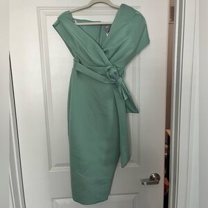 ASOS fallen shoulder midi